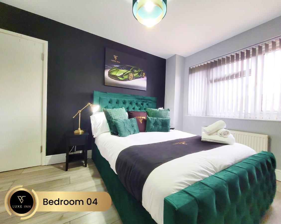 Nr Birmingham City Centre, 5 Bed, Luxe Inn Luaran gambar